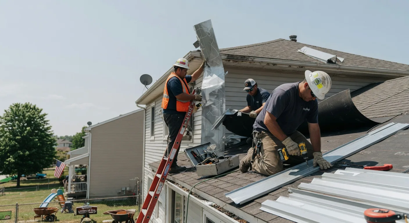 Storm Damage Metal Roof Repair in Cripple Creek, VA